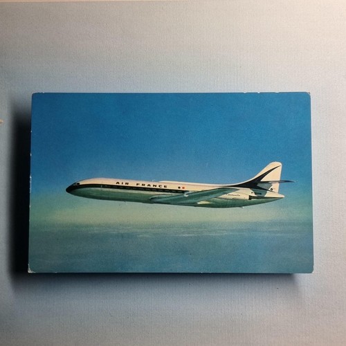 Commercial aircraft postcard - aircraft,