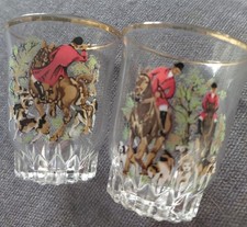 2 Hunting Themed Shot Glasses