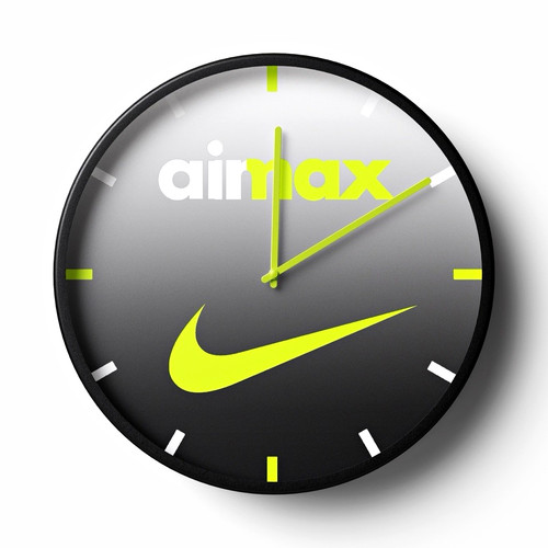 30cm neon airmax wall clock - neon,