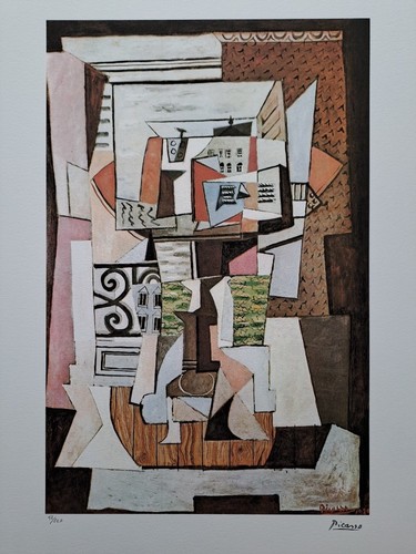 Pablo picasso signed cubist - pablo,