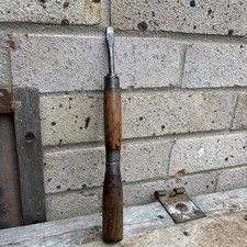 Vintage Screwdriver Wooden Double Handle Rare Unusual Unique