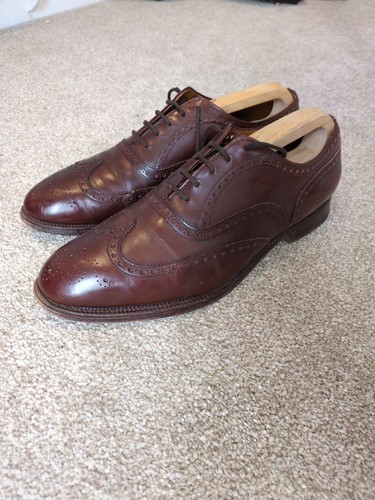 Church brogue shoes burgundy - church's,