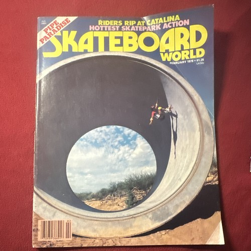 Skateboard world feb - skateboard, 1978