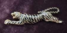 Vintage Gold-Tone Striped