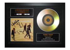 Take That Signed Gold Disc