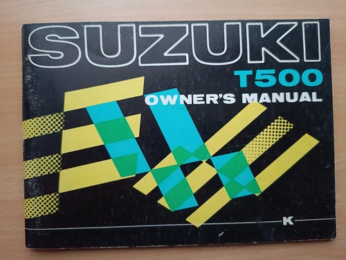 Suzuki t500 titanium original - titanium,