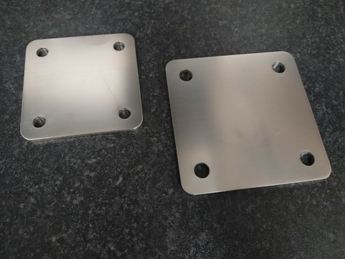 Stainless steel square - stainless, fixing