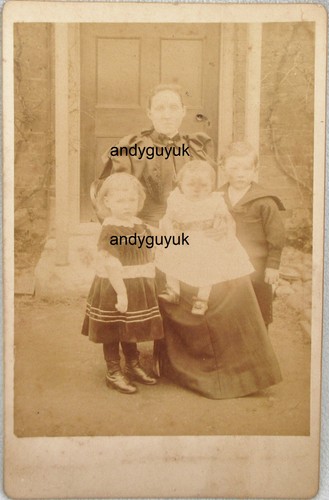 Cabinet card wellington salop - card,