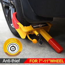 Wheel Clamp For Car Trailer Car Lock Caravan Van Security Lock 2 KEYS Heavy Duty