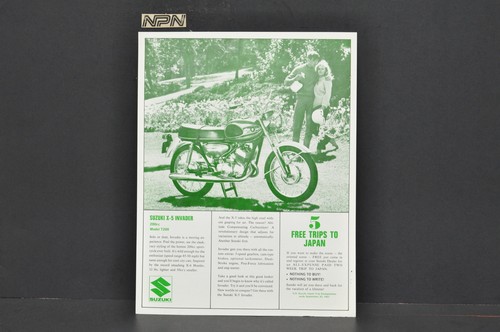 Vintage nos 1967 suzuki - suzuki, x5