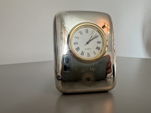 Desk clock quartz - bp, tall