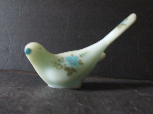 Fenton glass hand painted - hand,