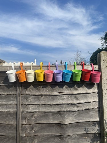 Pcs metal flower pots - metal,