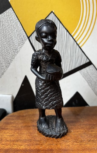 Vintage african hand carved - vintage,
