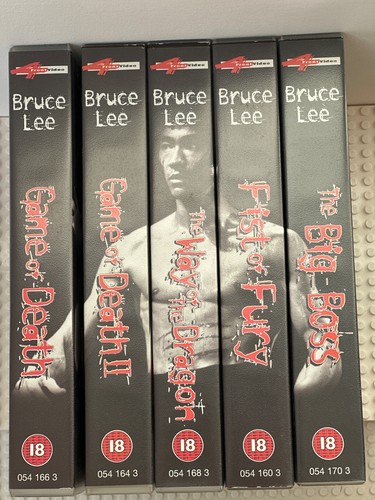 Bruce lee movie vhs - vhs, set