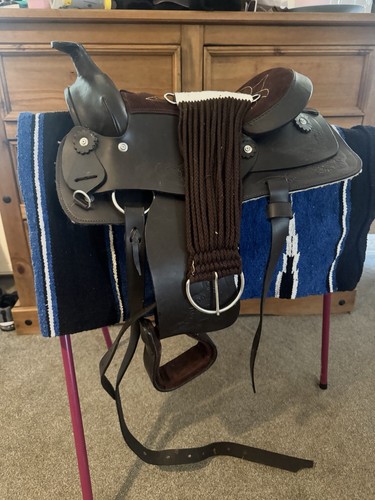 Western saddle and bridle - western,