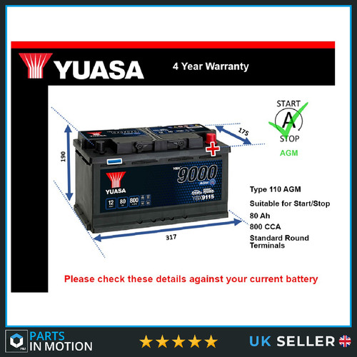 Agm battery fits dodge - agm,