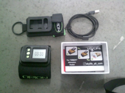 Skylite skydiving altimeter