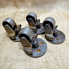 Vintage T & C Clarks Industrial Trolley Wheels X Four No 127 Best