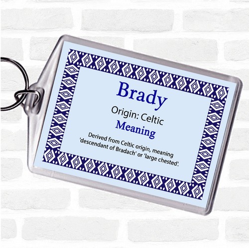 Brady name meaning bag - brady,
