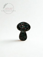 Dark glass mushroom