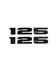 125 motorcycle vinyl - 125, decal