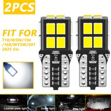 2x T10 LED W5W 501 Side Light White Bulbs Car Error Free Car Side Light Bulb UK