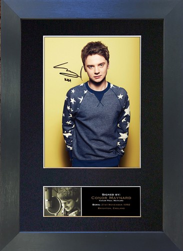 Conor maynard signed - conor, mounted