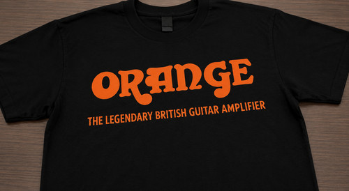 Orange amp shirt - orange, tee