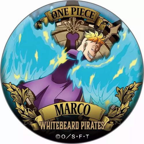 One piece big can badge - badge, marco