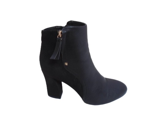 Graceland ladies black faux - ladies,