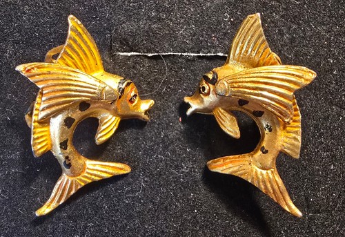 Vintage tropical fish clip - tropical,