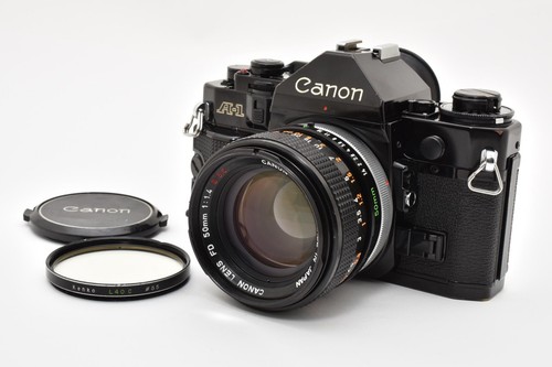 Canon slr film camera fd - a-1,