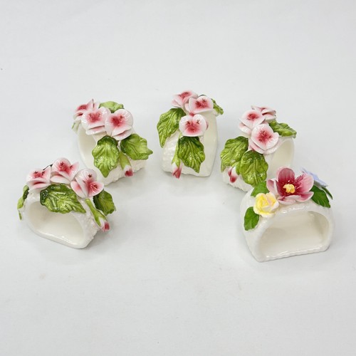 Vintage bone china napkin - vintage,
