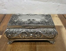 Vintage Footed Metal Jewelry