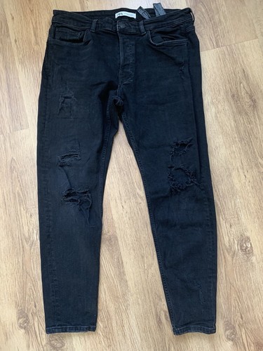 Zara mens ripped jeans - mens,