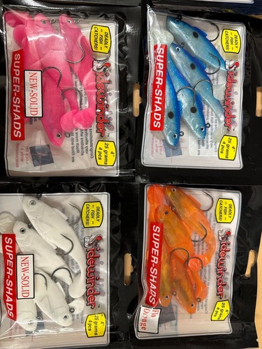 Sidewinder super shads inch - sidewinder,