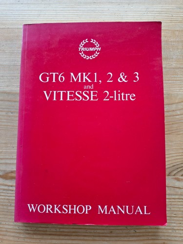 Gt6 vitesse workshop manual - vitesse,