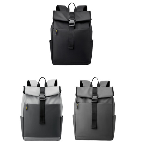 Roll top backpack - top,