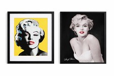 Framed Marilyn Monroe Pop Art