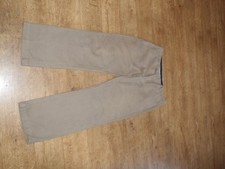 Charles tyrwhit Trousers Mens 38R W38 L32 Brown Moleskin 100% Cotton Chino Pants
