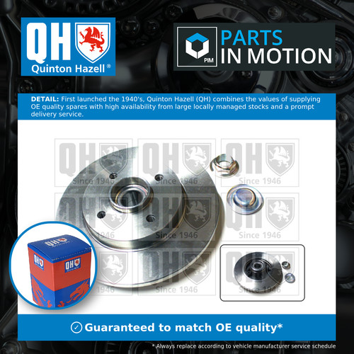 Brake discs pair solid fits - 2x,