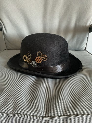 Steampunk bowler hat - steampunk,