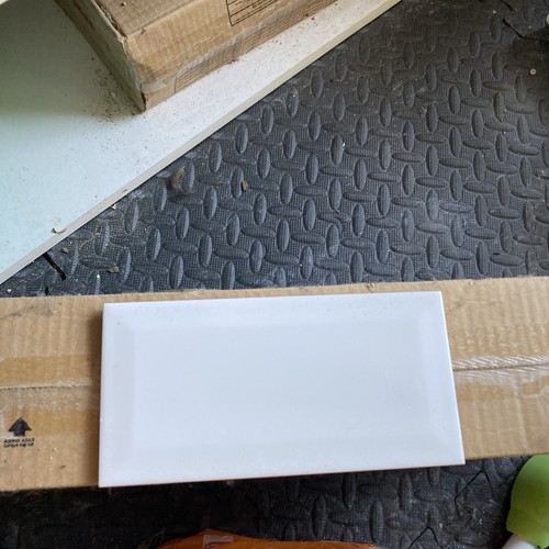 Metro tiles white gloss - white,