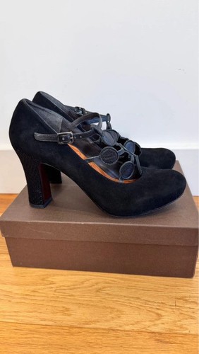Chie mihara black - mihara, suede