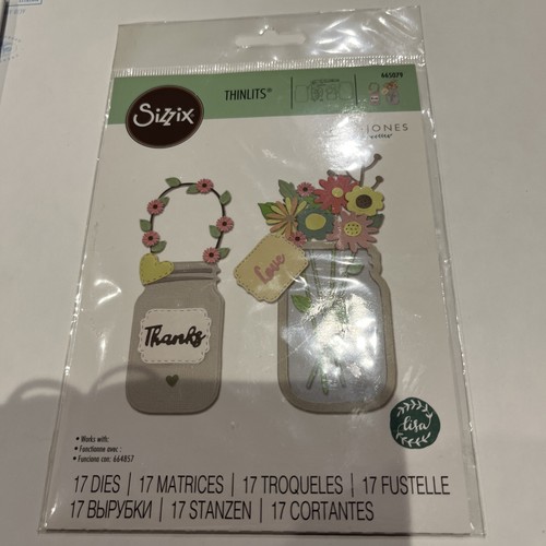 Sizzix thinlits die set jar - thinlits,