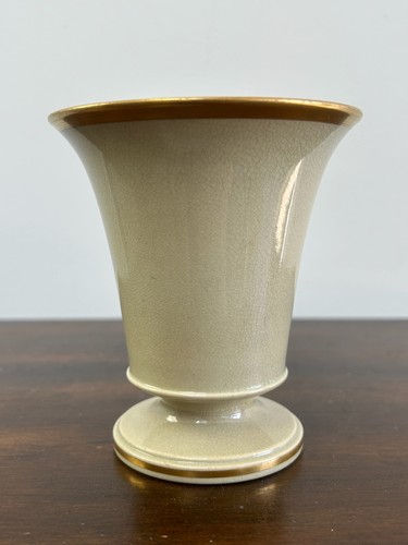 Wedgwood drabware cream - &, gold