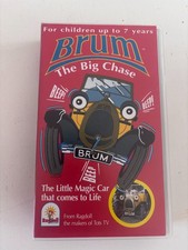 Brum the Big Chase VHS VIDEO