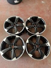 4x Genuine 20” Audi 5 Spoke Rotor Alloys 4G0601025BP 5x112