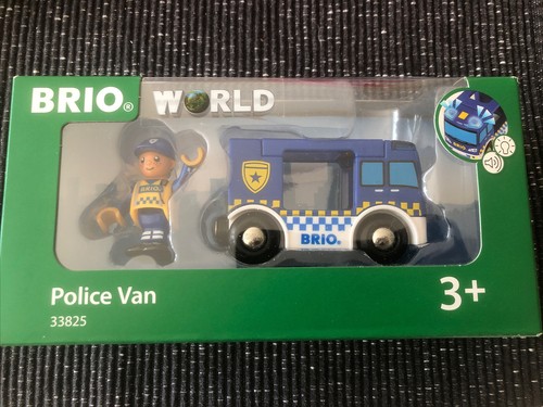 Brio police van with - van, and
